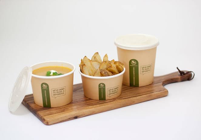 Carboard soup containers & Lids