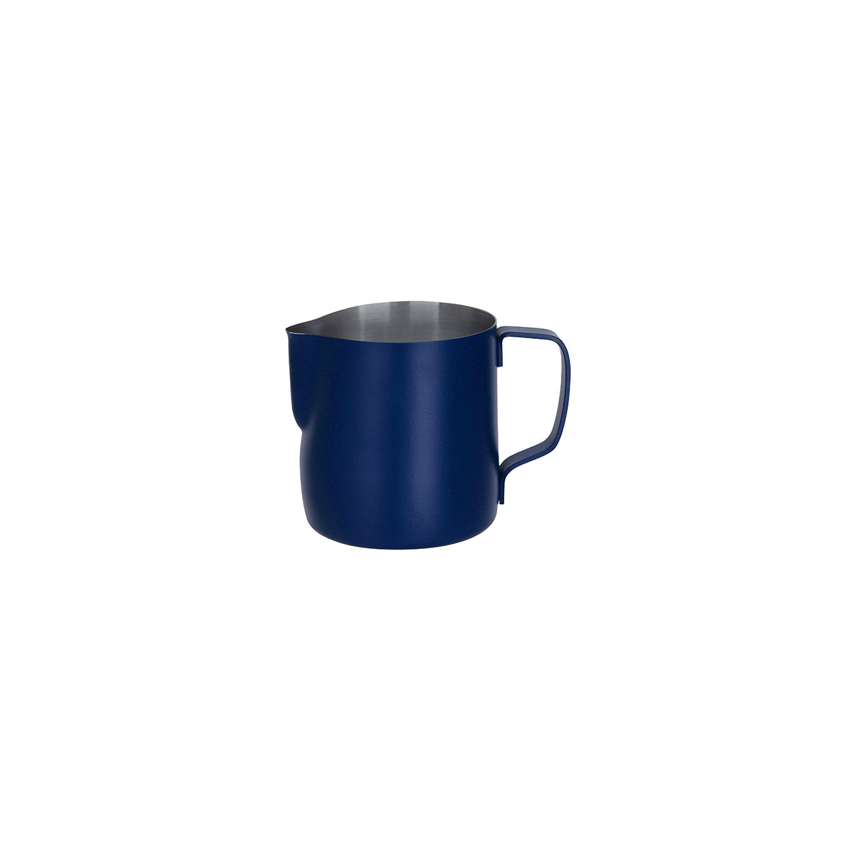 Blue Milk Frothing Jug S/S 350ml Powder Coat
