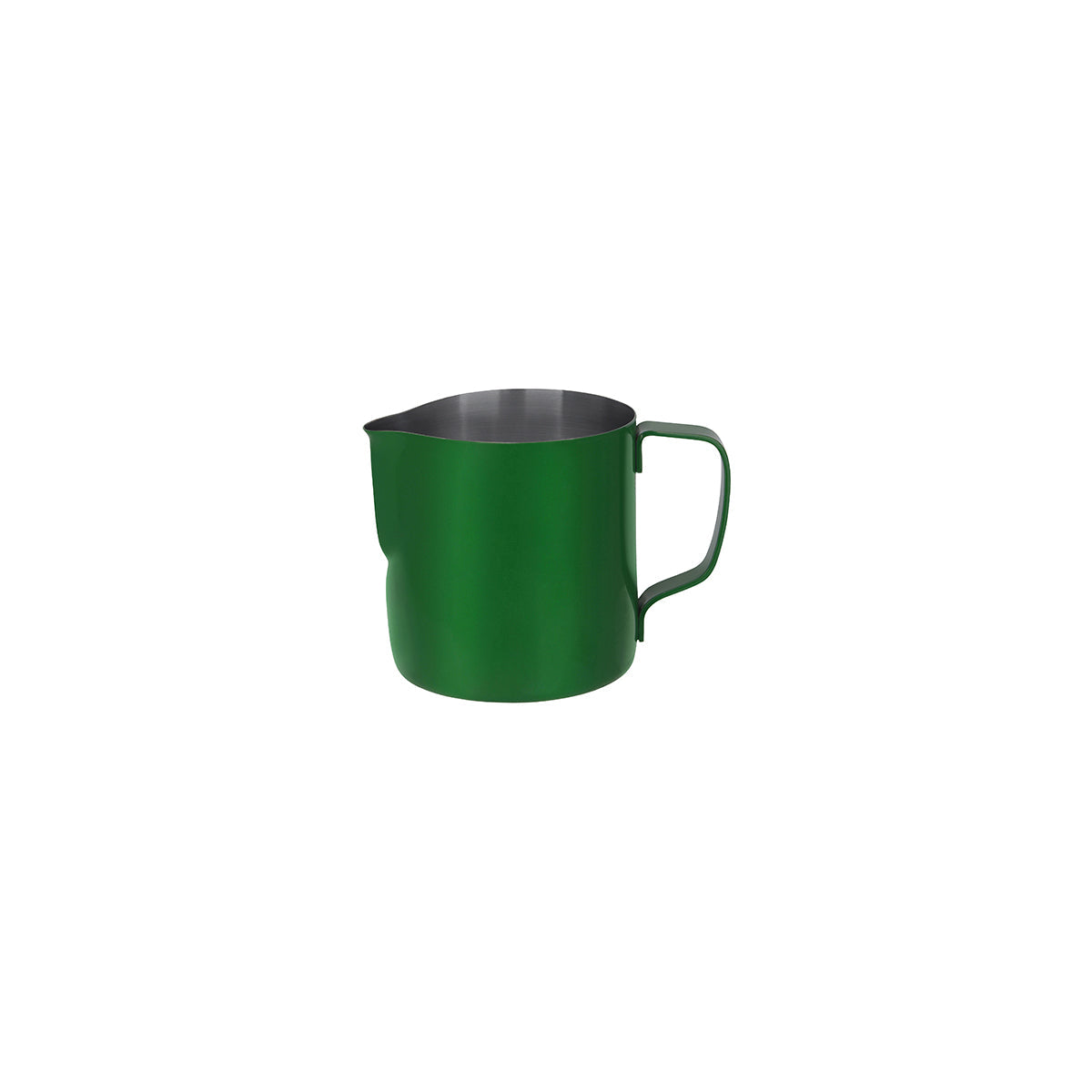 Green Milk Frothing Jug S/S 350ml Powder Coat