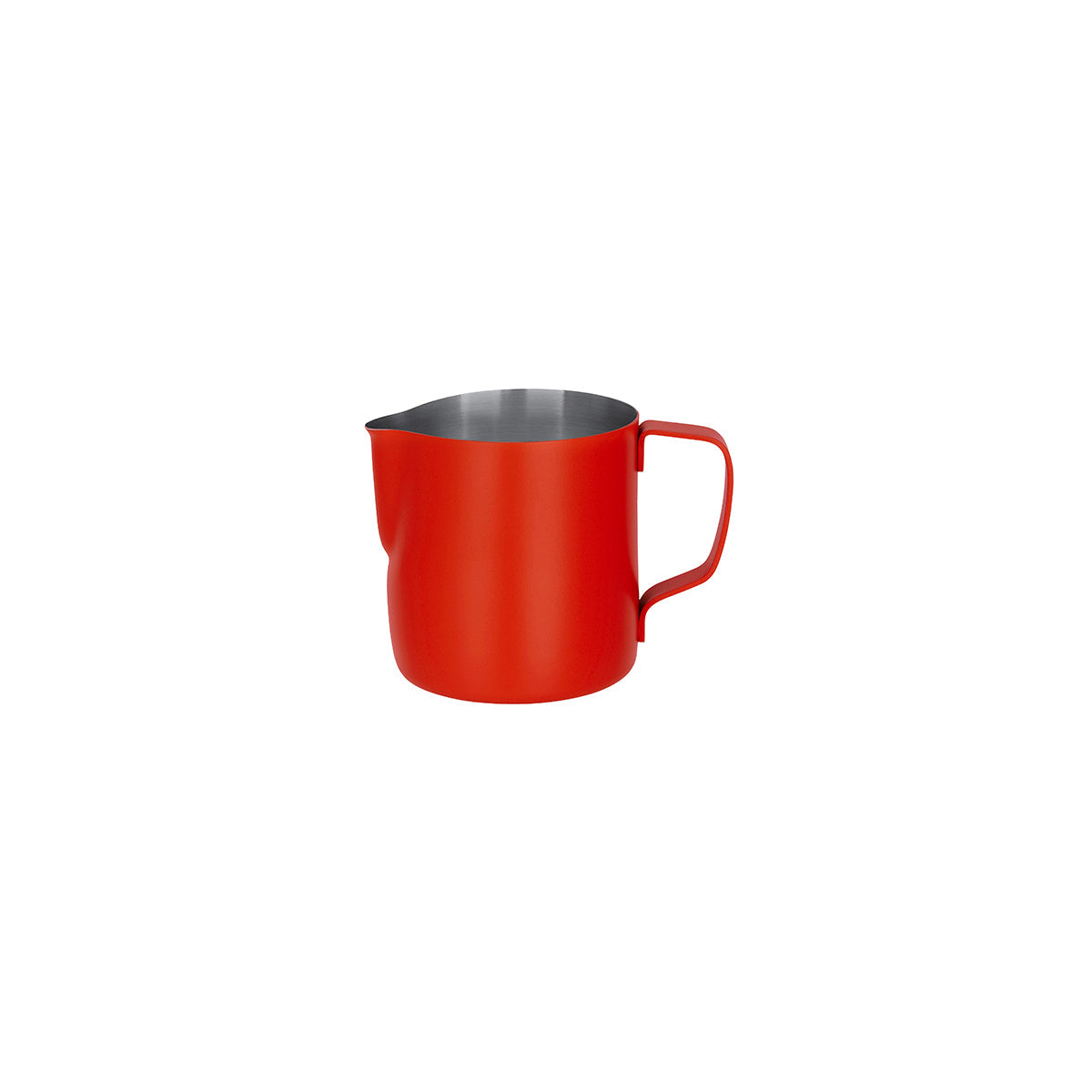 Red Milk Frothing Jug S/S 350ml Powder Coat