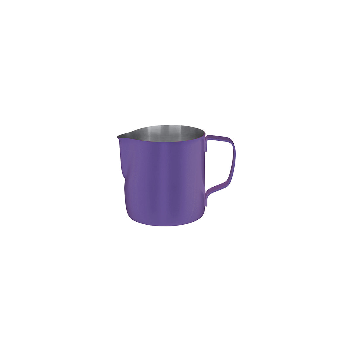 Purple Milk Frothing Jug S/S 350ml Powder Coat