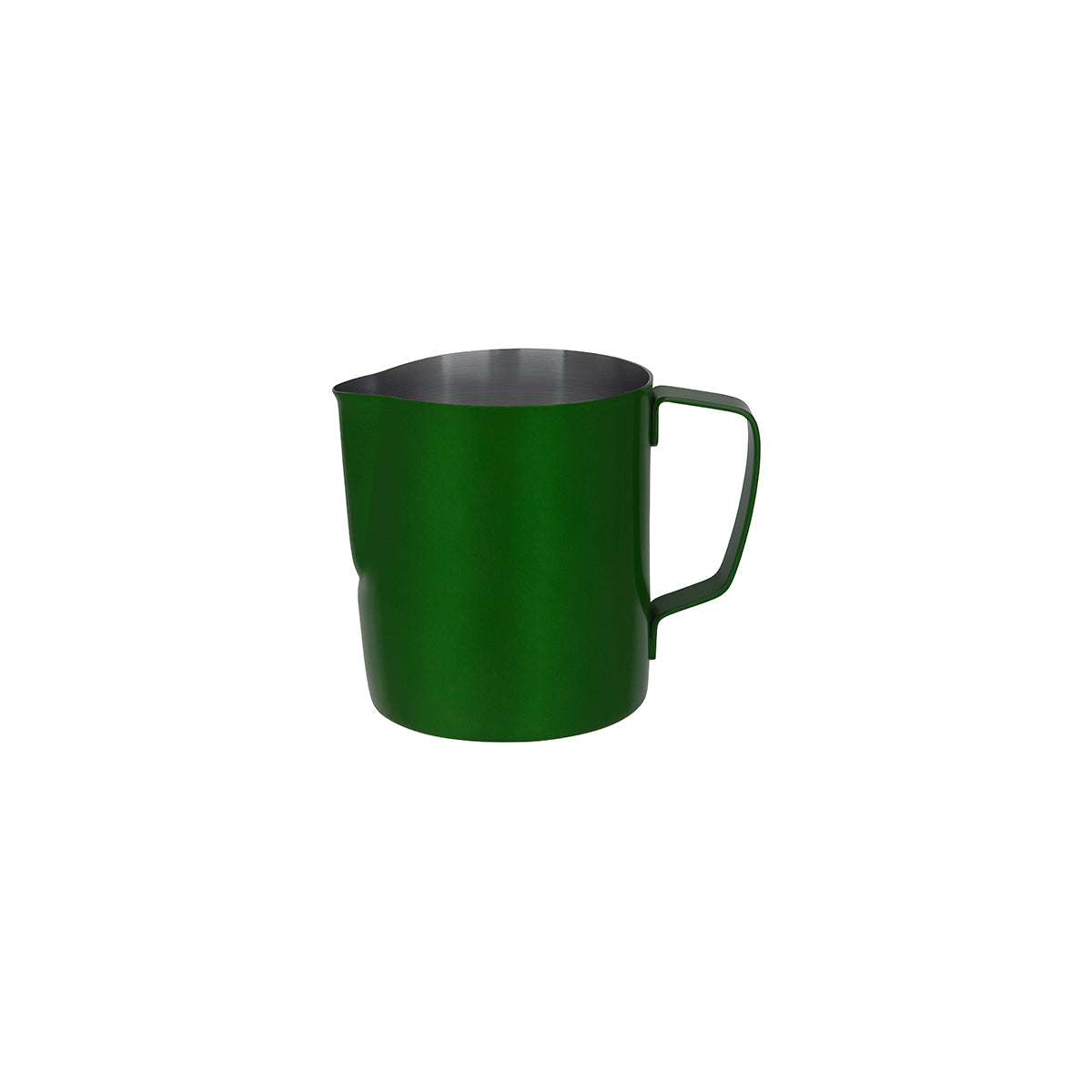 Green Milk Frothing Jug S/S 600ml Powder Coat