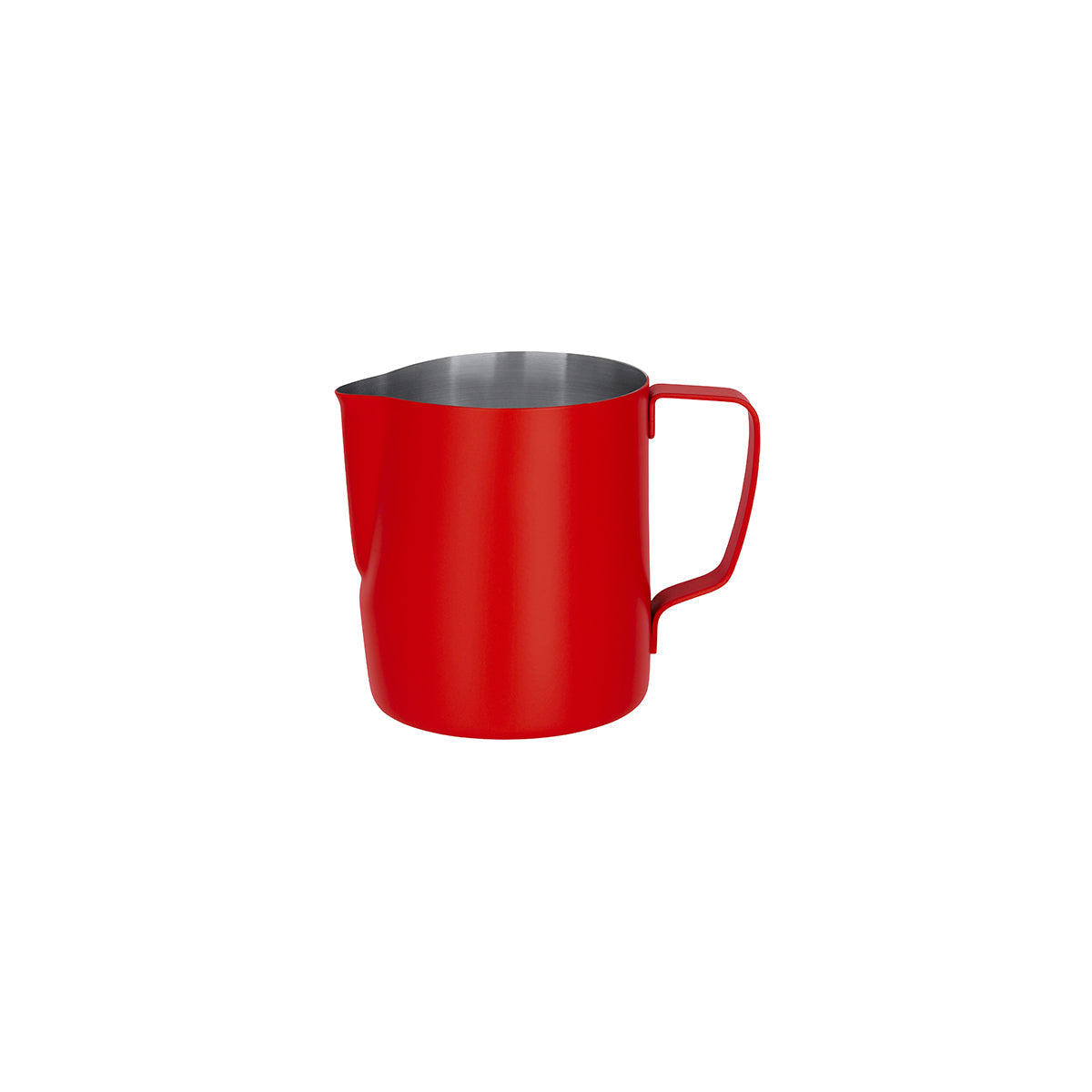 Red Milk Frothing Jug S/S 600ml Powder Coat