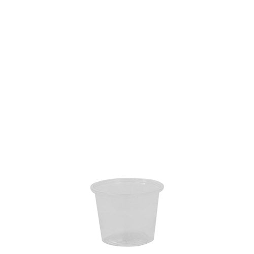 1oz Cup Conex Round Portion White