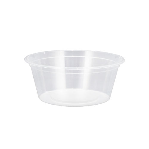 Round Container Clear 300ml Microwavable