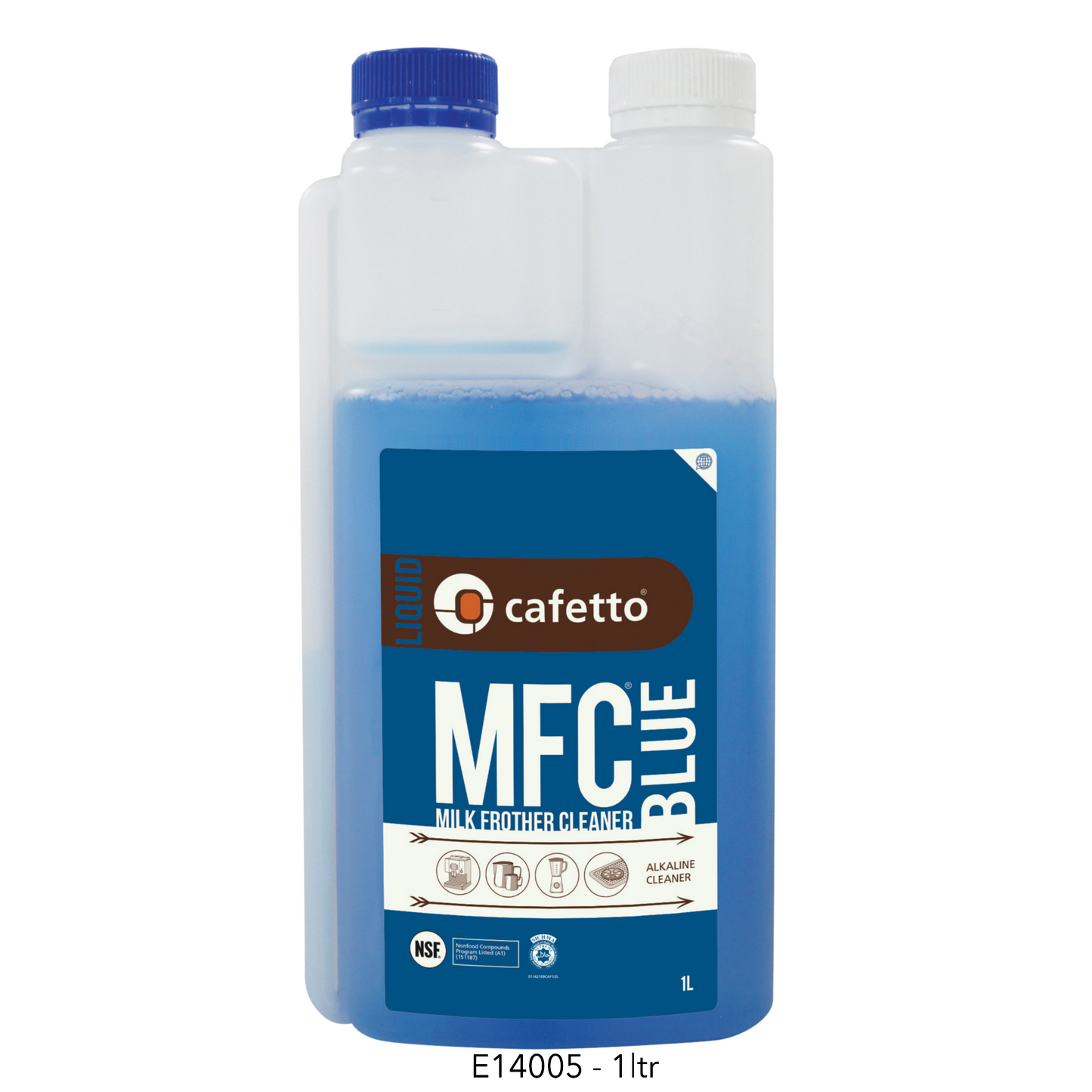 MFC® Blue Alkaline Milk Frother Cleaner 1L