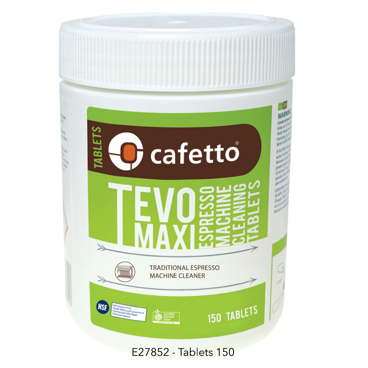 Tevo Maxi Espresso Machine Cleaning Tablets