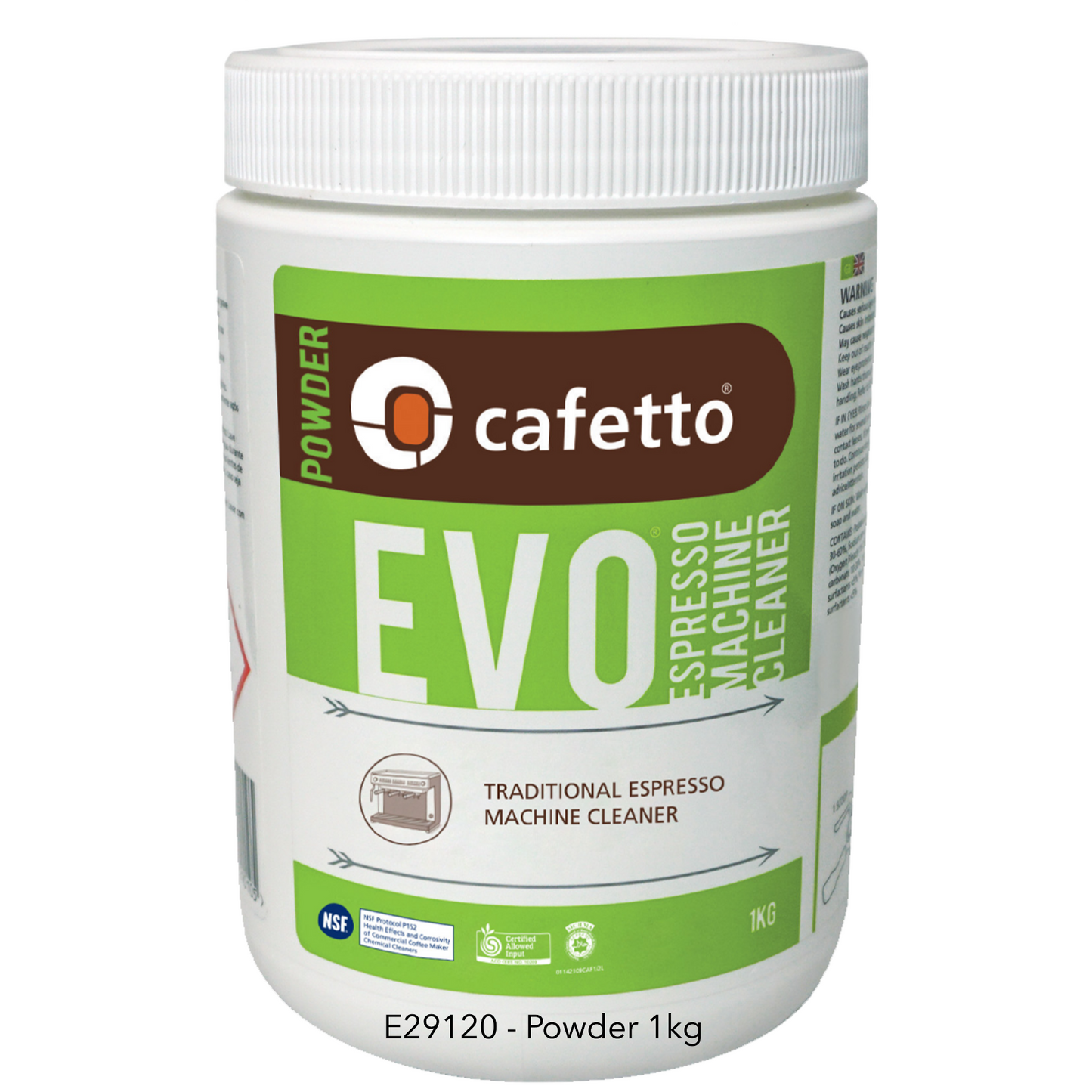 EVO® Non-Corrosive Espresso Machine Cleaner 1kg