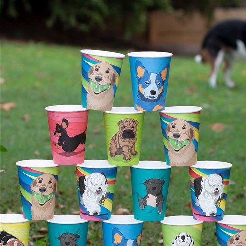 Dog Series 12oz Paper Coffee Cup S/W