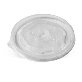 PP Flat Lid for 8oz Bowl (No Hole)
