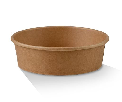 Kraft Salad Bowl 16oz-500ml PLA Coated
