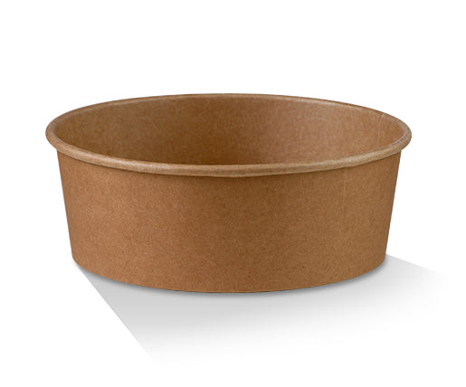 Kraft Salad Bowl 25oz-740ml PLA Coated