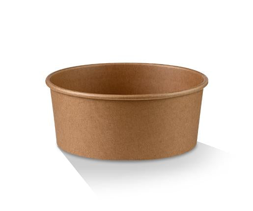 Kraft Salad Bowl 32oz-950ml PLA Coated