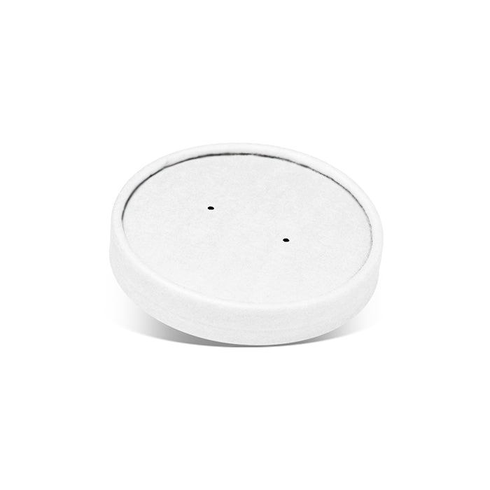 PLA Coated White Paper Lid/Fits PBPB8