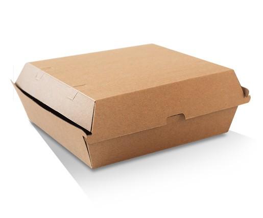 Kraft Dinner Box Brown Corrugated 178x160x80