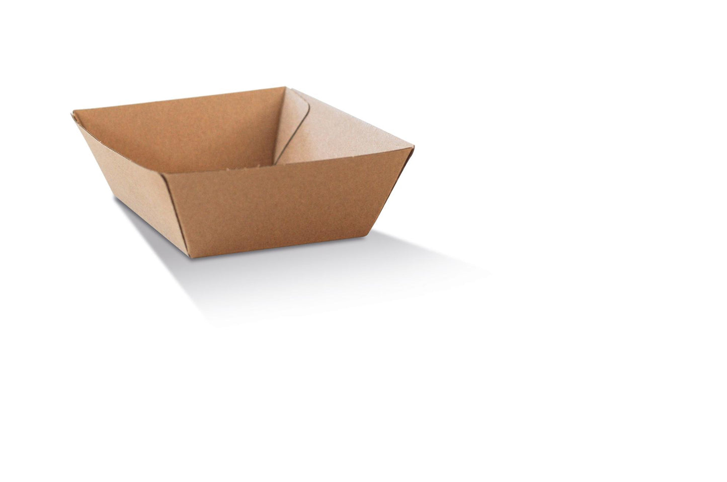 Food Tray Kraft No.1 Small/Brown Corrugated