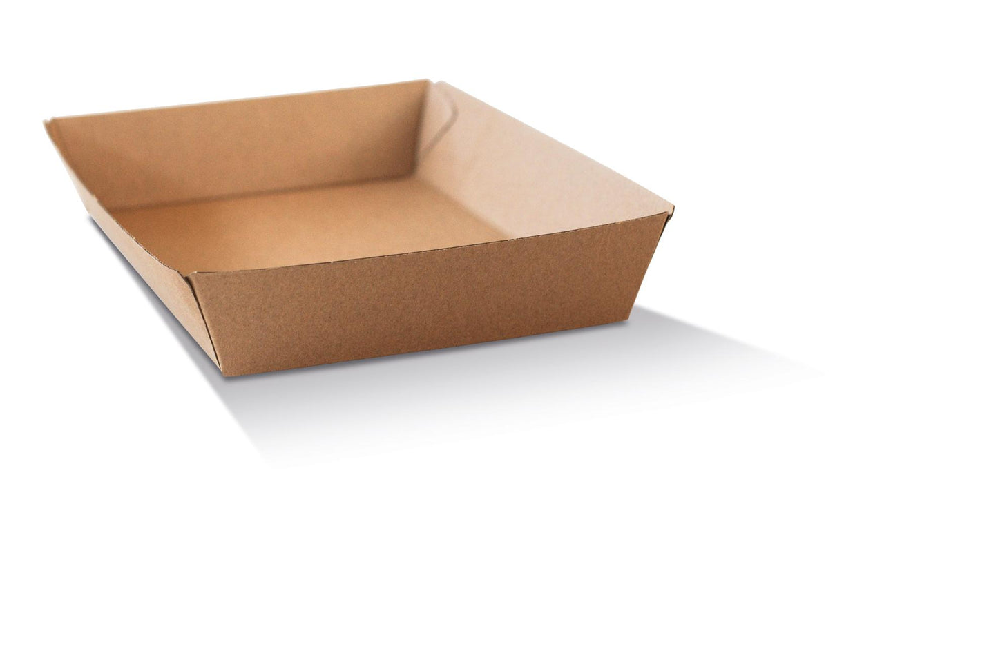 Food Tray Kraft No.3 Medium/Brown Corrugated