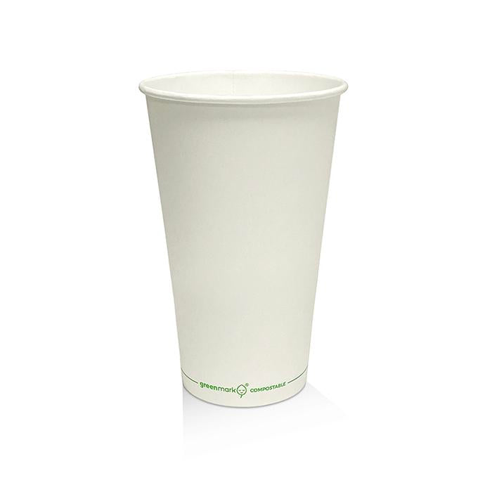 White Coffee Cup S/W 16oz