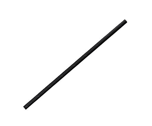 Paper Straw Regular Black
