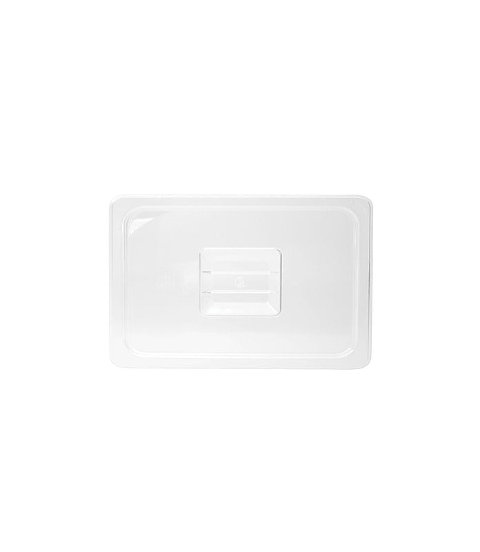 1/9 Size Polycarbonate Food Pan Cover- Clear