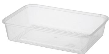 PUREST Take Away Food Container Clear 500ml