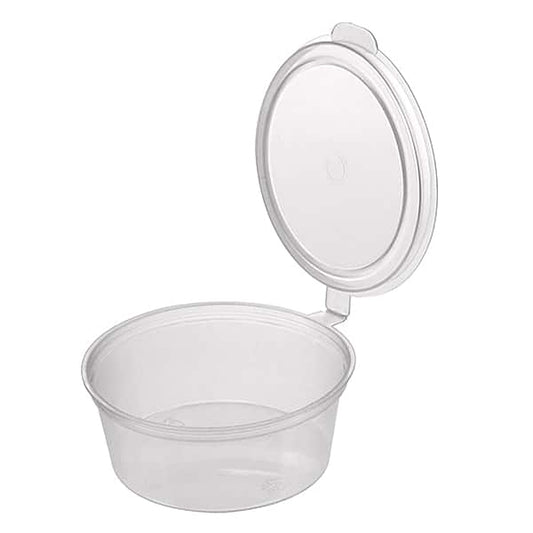 35ML PP SAUCE CUP WITH HINGED LID