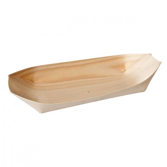 Oval Boat-Bio Wood 60 x 45mm