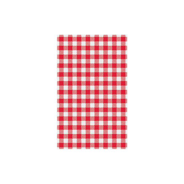 Red Gingham Greaseproof Paper