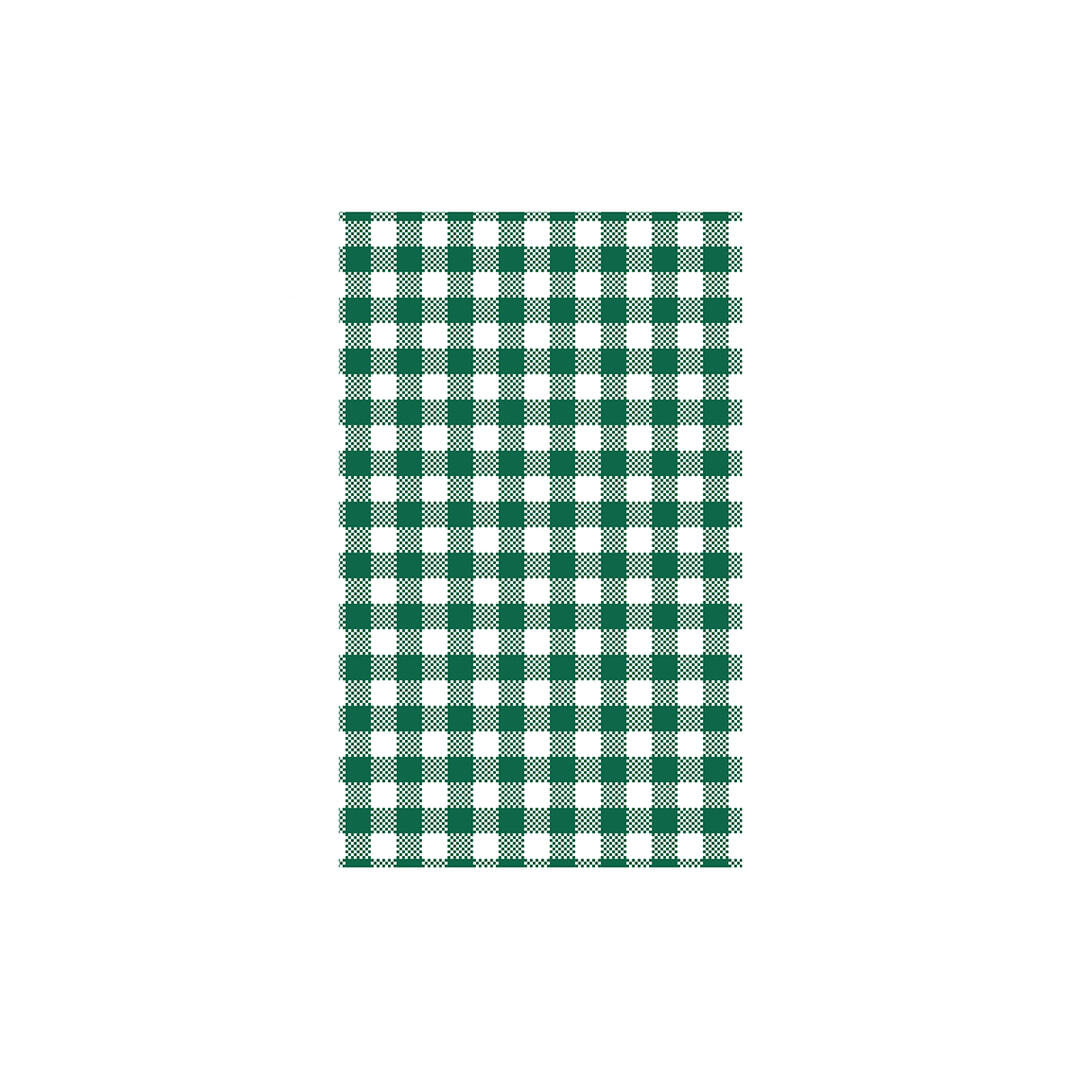 Green Gingham Greaseproof Paper