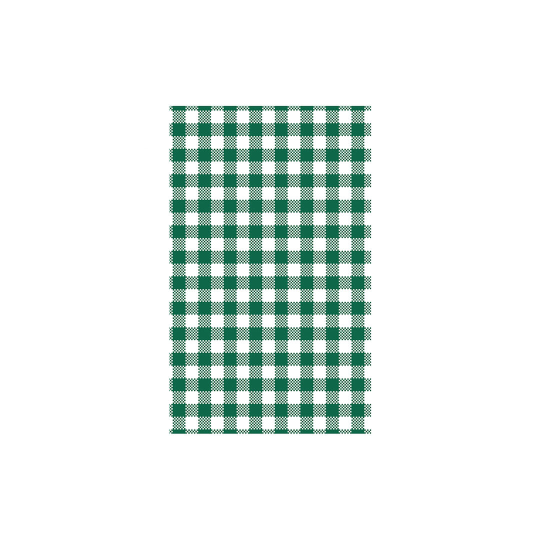 Green Gingham Greaseproof paper