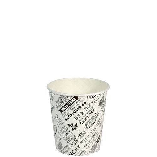 Paper Chip Cup Large 12oz Deli Print