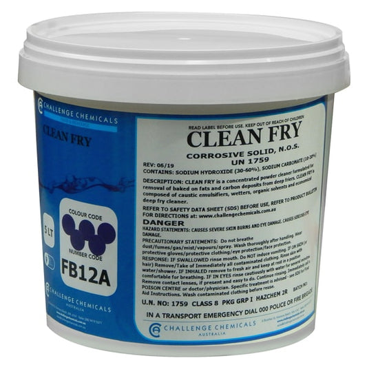 CLEAN FRY - Concentrated Deep Fryer Cleaner
