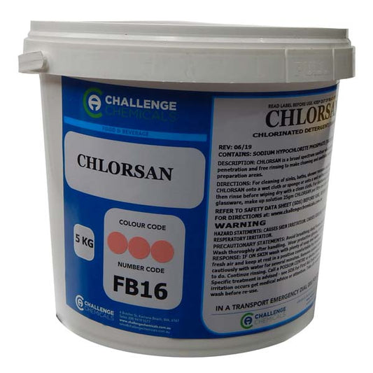 CHLORSAN - Chlorinated Powdered Detergent / Sanitizer / Destainer