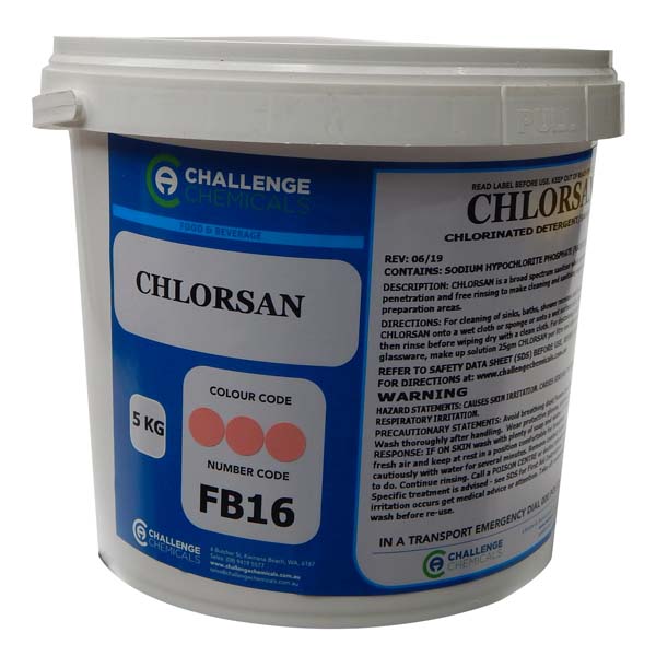 Chlorsan 5kg- Chlorinated Powdered Detergent/sanitiser.