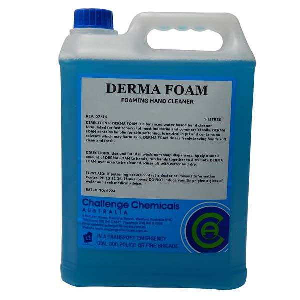 Derma Foam 5lt-foaming Hand Cleaner