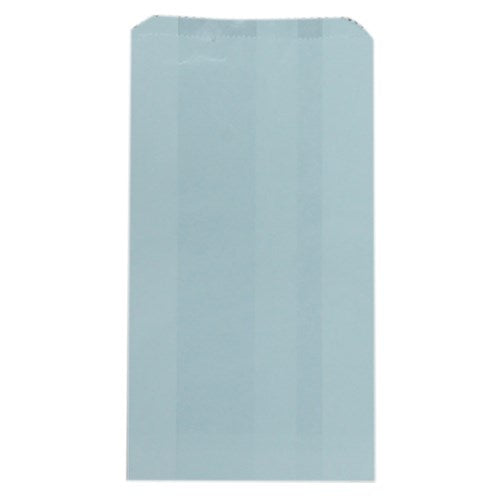 PAPER BAG GLASSINE LINED SATCHEL WHITE NO 185x100x40mm