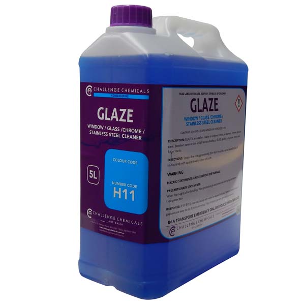 Glaze 5lt - Glass, Chrome, Stainless Steel Cleaner