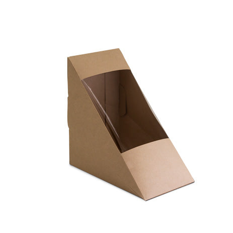 Kraft Paper Sandwich Wedge