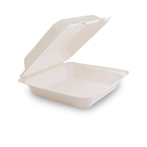 Sugarcane Clam 9 X 9 Dinner Box
