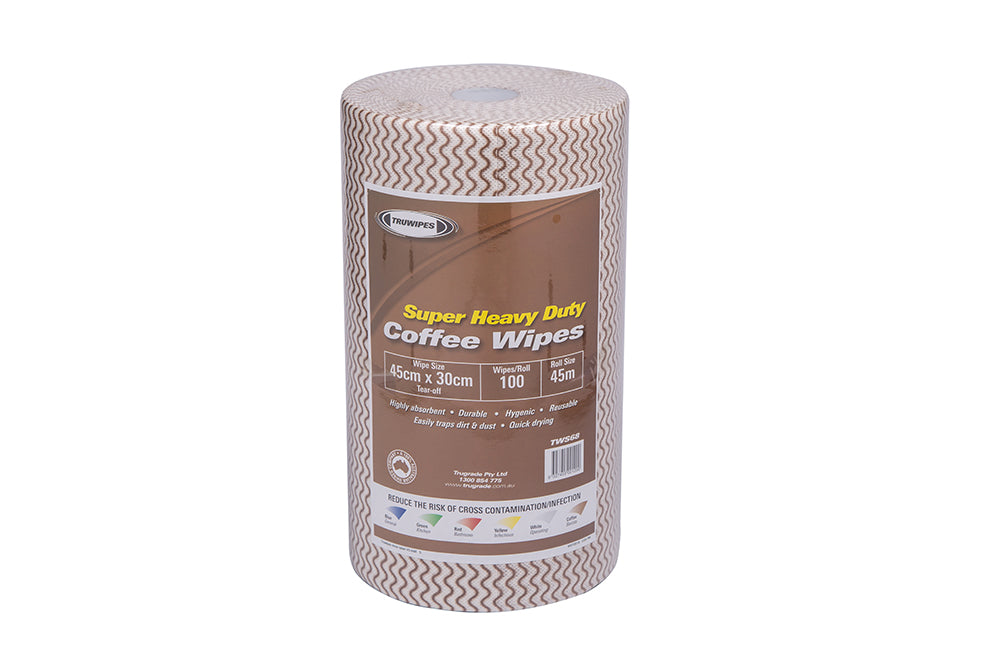 TRUWIPES | Multi Purpose Super Duty Wipe Roll | 30cm X 45cm X 45M