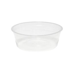 Round Container Clear 225ml Microwavable 8oz