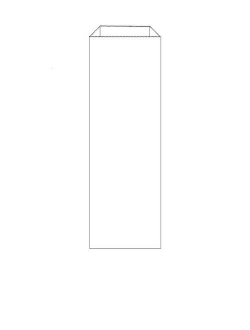 Hot Dog Satchel White (500) 330x100x40mm