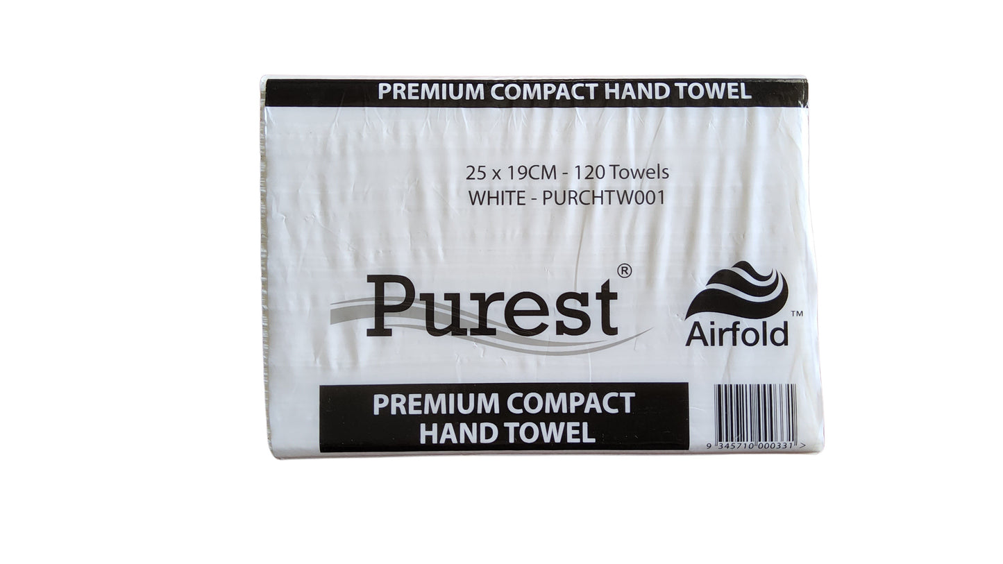 Compact Hand Towel Ultraslim (25x19cm) Ctn 2400