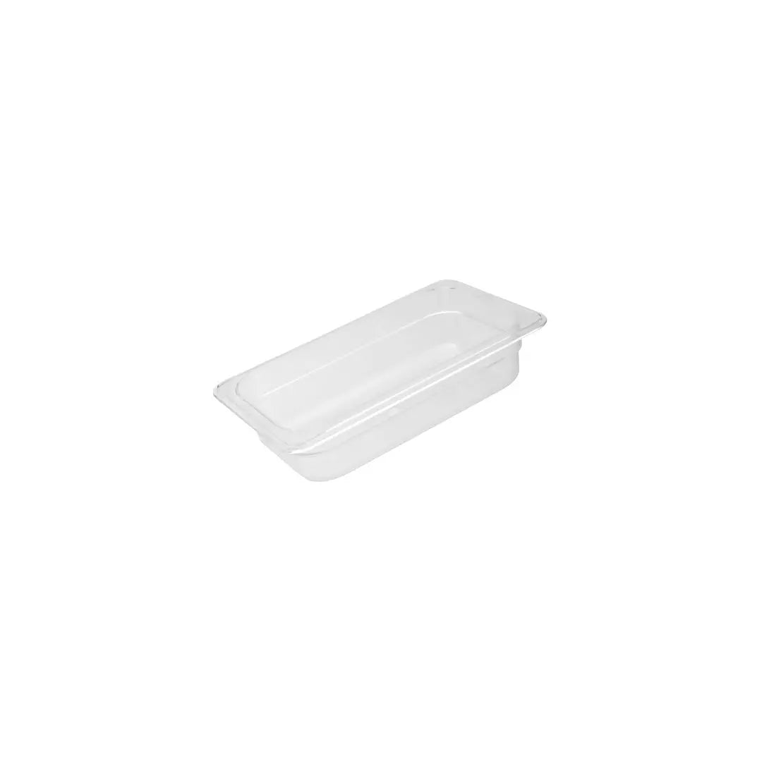 100mm - 1/4 Size Clear Polycarbonate Food Pans