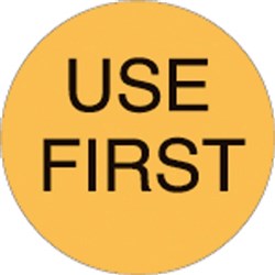 Use First Label Removable 40mm Round 500 per Roll