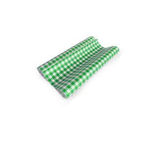 Green Gingham Greaseproof 190 X 300 (200)