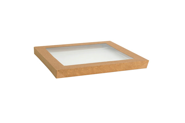 Kraft Catering Tray Lid - Medium (ctn 100)