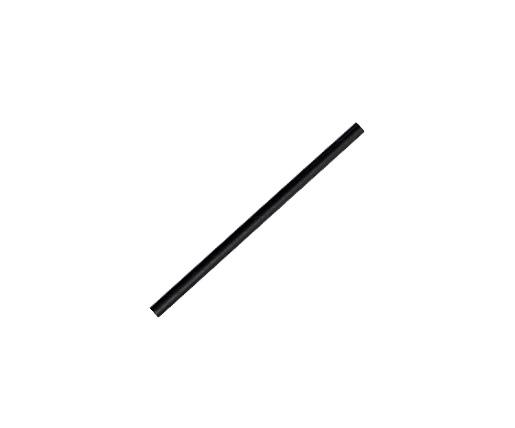Paper Straw Cocktail Black
