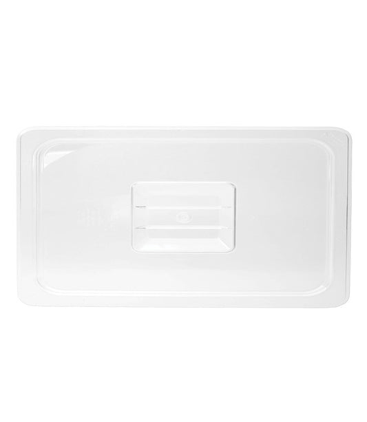 1/3 Size Polycarbonate Food Pan Cover- Clear