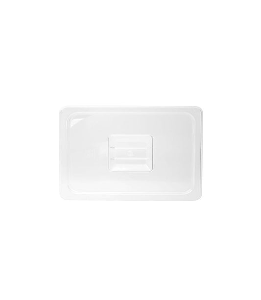 1/9 Size Polycarbonate Food Pan Cover- Clear